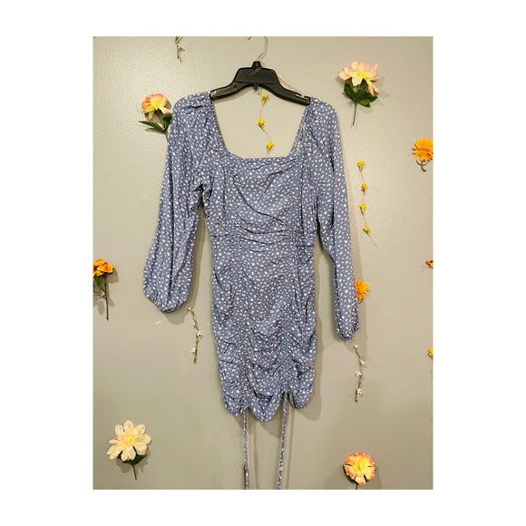 Wild Fable puff long sleeve double ruched
dress - Picture 3 of 5